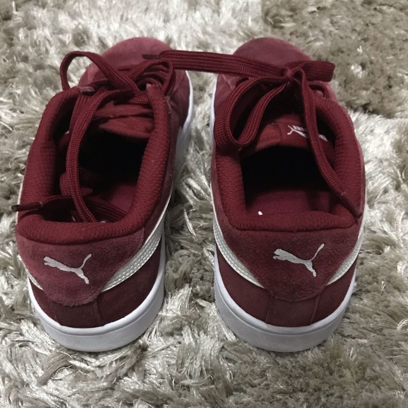 Tênis Puma Suede Vinho Tênis Feminino Puma Usado 55445121 enjoei