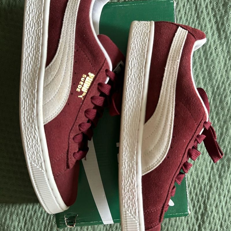 Tênis Puma Suede Vinho Tênis Masculino Puma Nunca Usado 95575512 enjoei