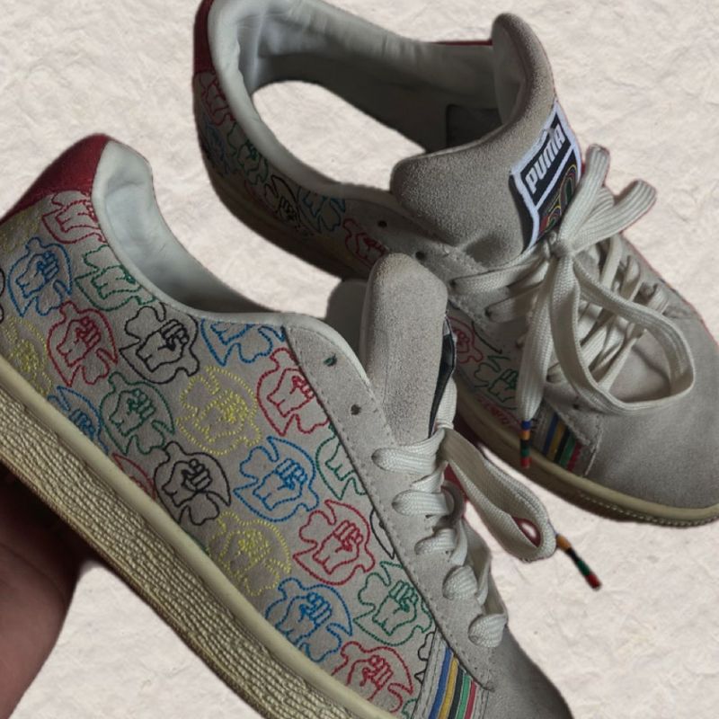 Tênis Puma Suede X Power Through Peace Original Puma Usado - Main Image