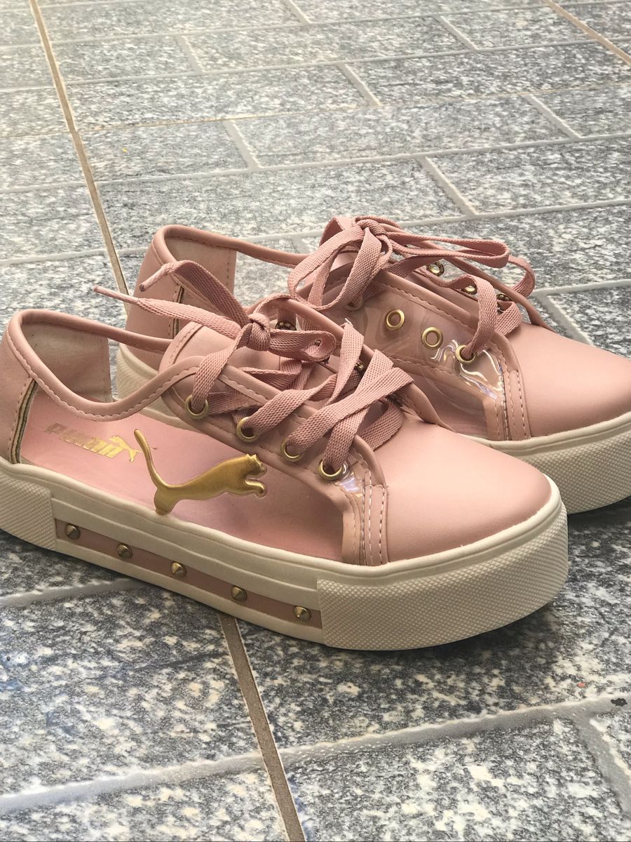 tenis puma transparente