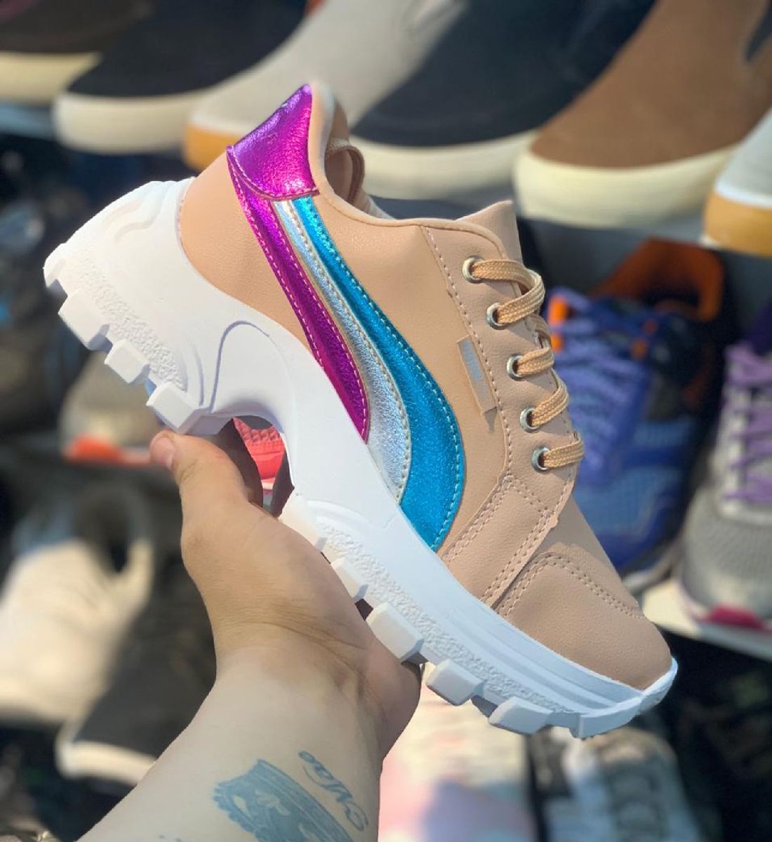 tenis puma tratorado