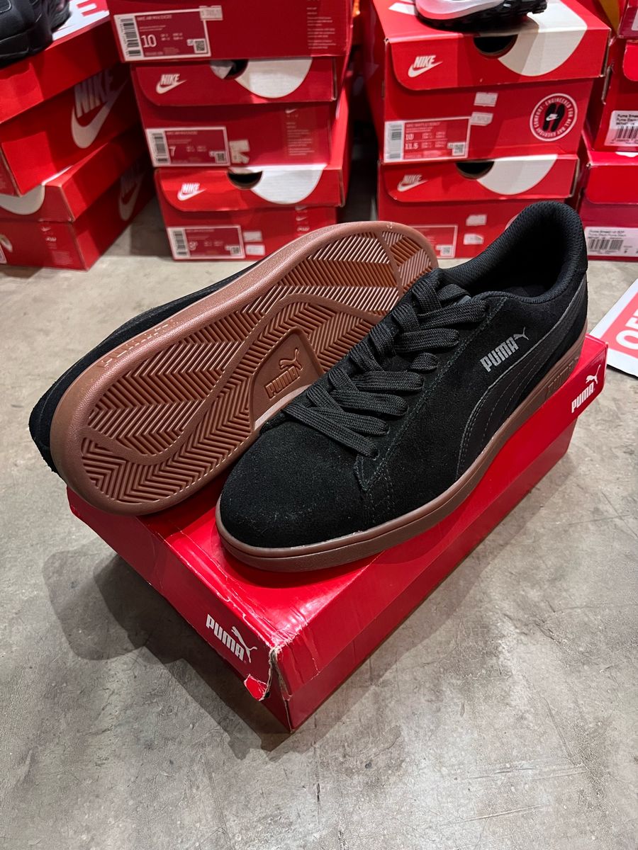 Tênis Puma Feminino Preto E Marrom Tênis Puma Tenis Preto Com O