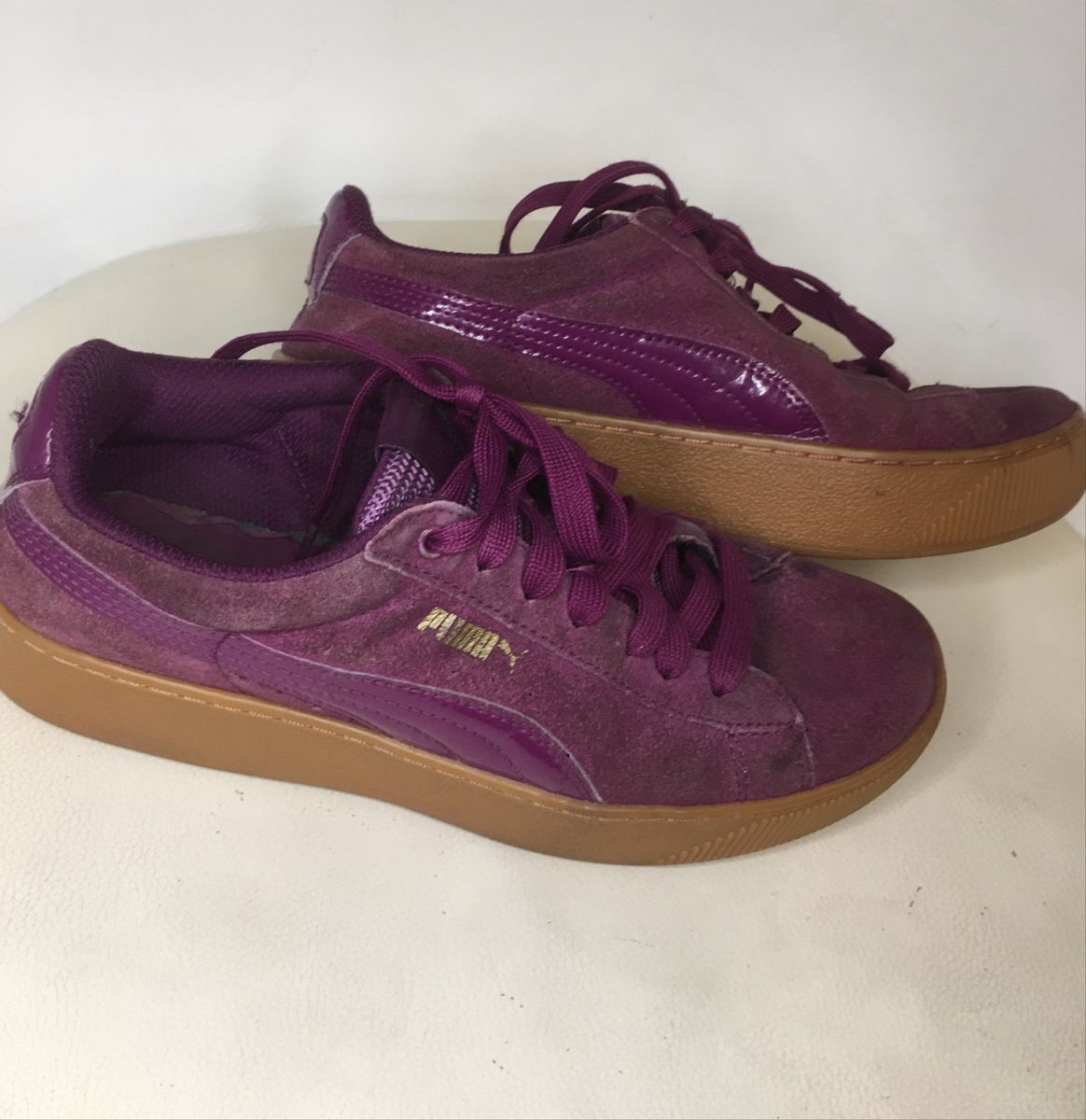 tenis puma roxo