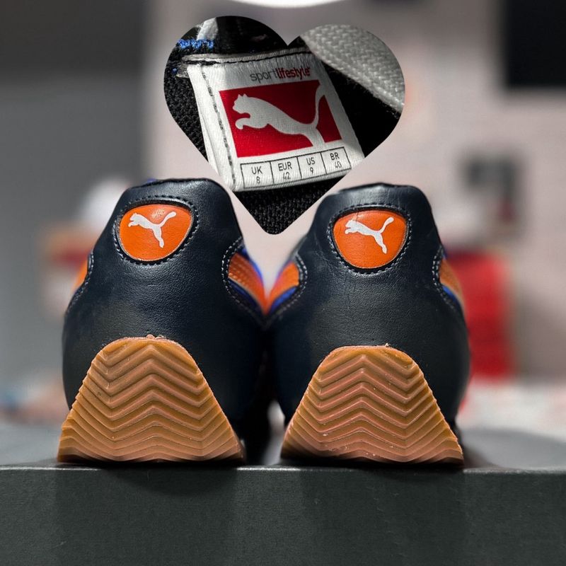 2009-10 PUMA 1899ホッフェンハイム（A） #7 マイコスエウ Tênis Puma Vintage Retrô Blue/Orange | Tênis Masculino Puma Usado