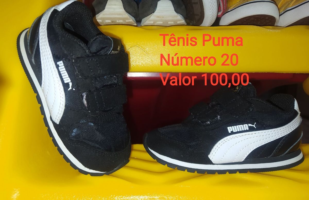 tenis puma menino