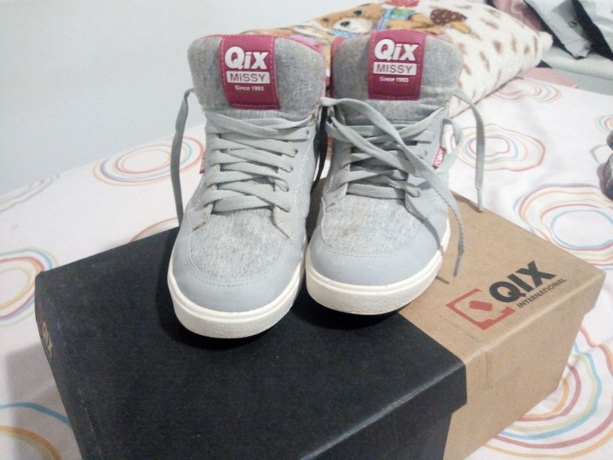 tenis qix botinha feminino