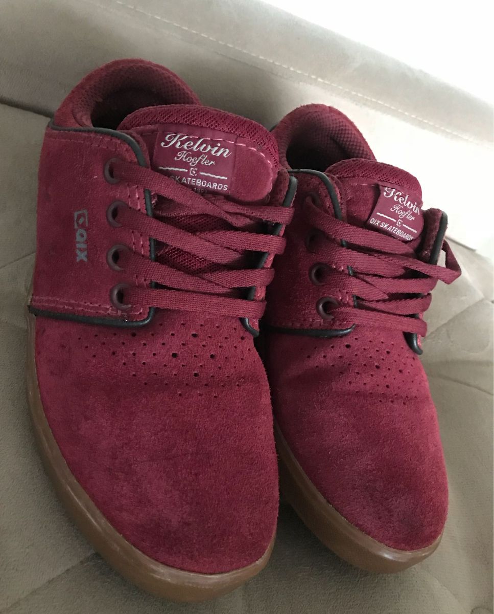 tenis qix feminino vinho