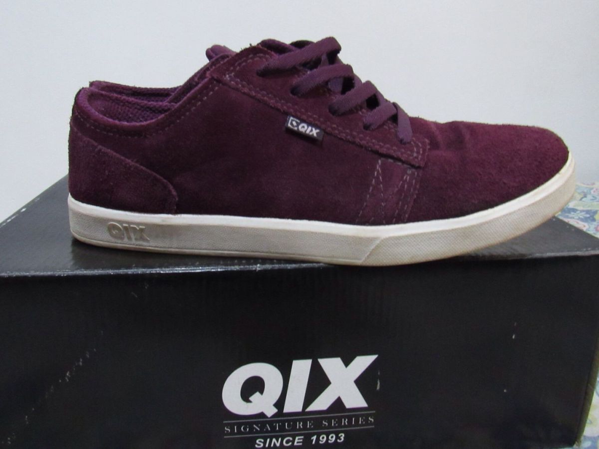 tenis qix feminino vinho