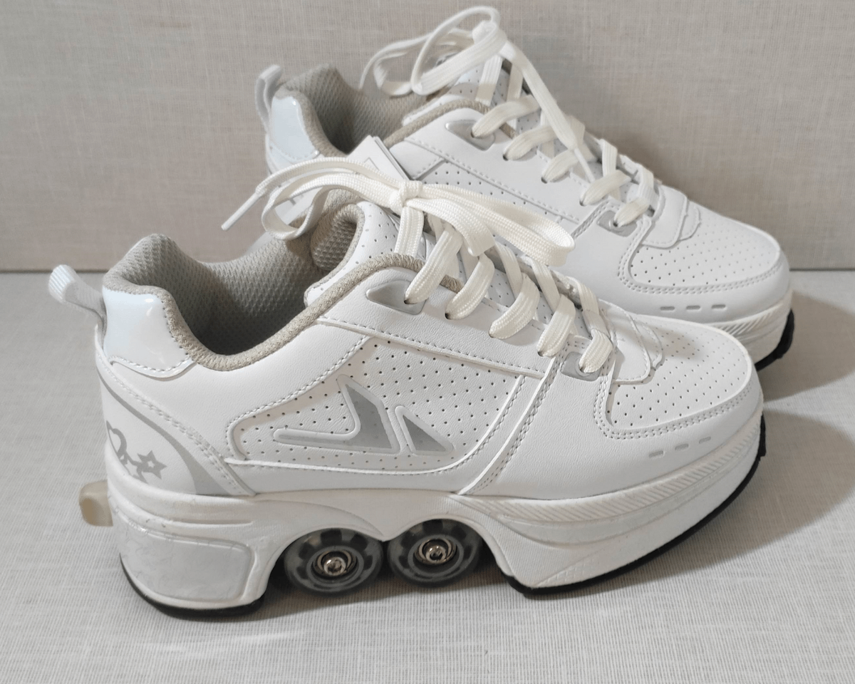 Vira Patins Tenis Com Patins Infantil Patins Sapatos Com Rodas