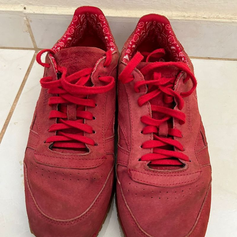 Tenis deals rebook vermelho