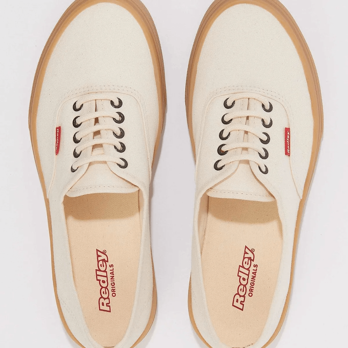 Tênis Redley Clássico Creme/ Marrom (originals) Wae-10 Latex | Tênis ...