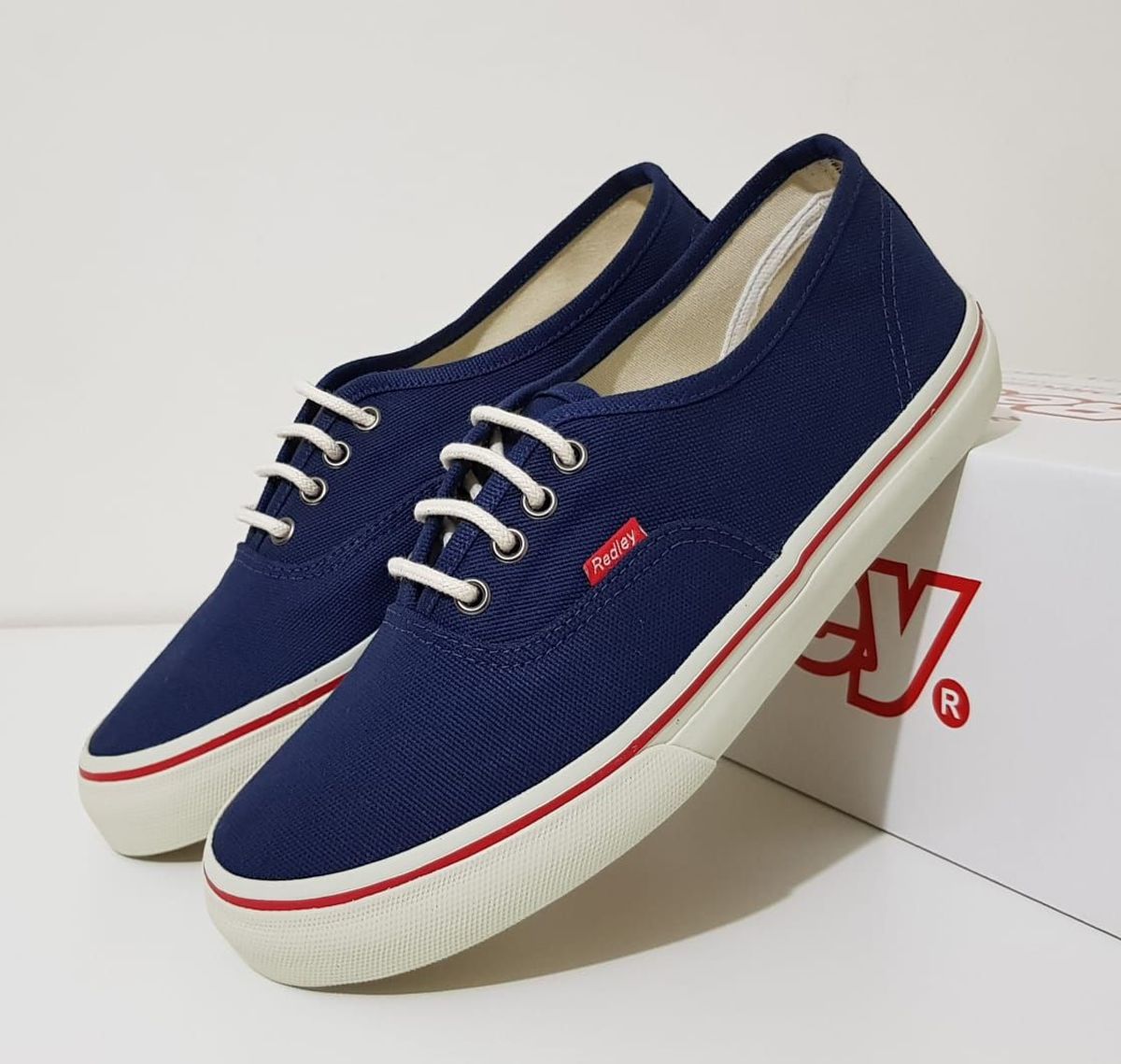 tenis redley monocromo azul