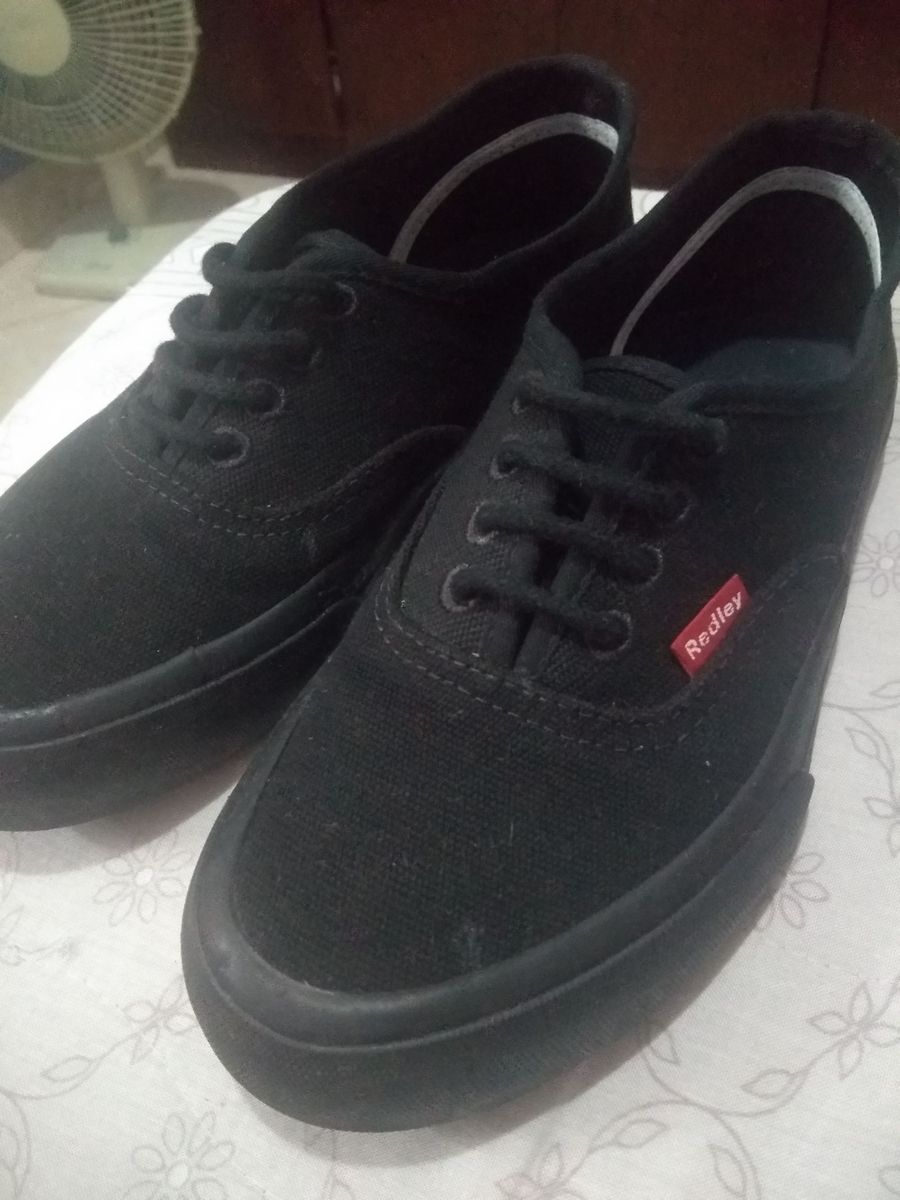 tenis redley monocromo preto