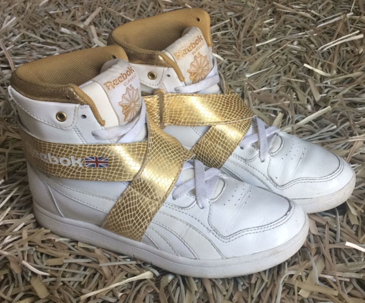 tenis reebok cano alto feminino