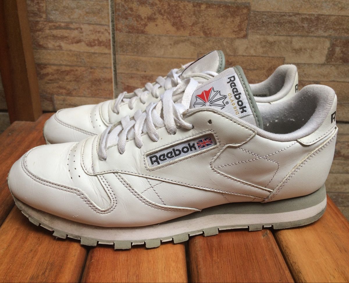 tênis reebok classic leather branco