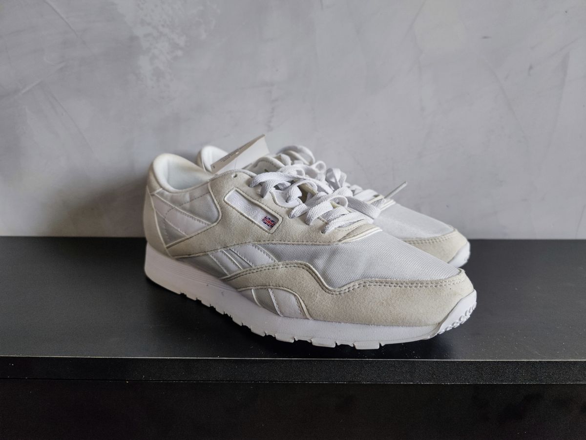 Tênis Reebok Classic Leather Nylon 40, Tênis Masculino Reebok Nunca Usado  91021999