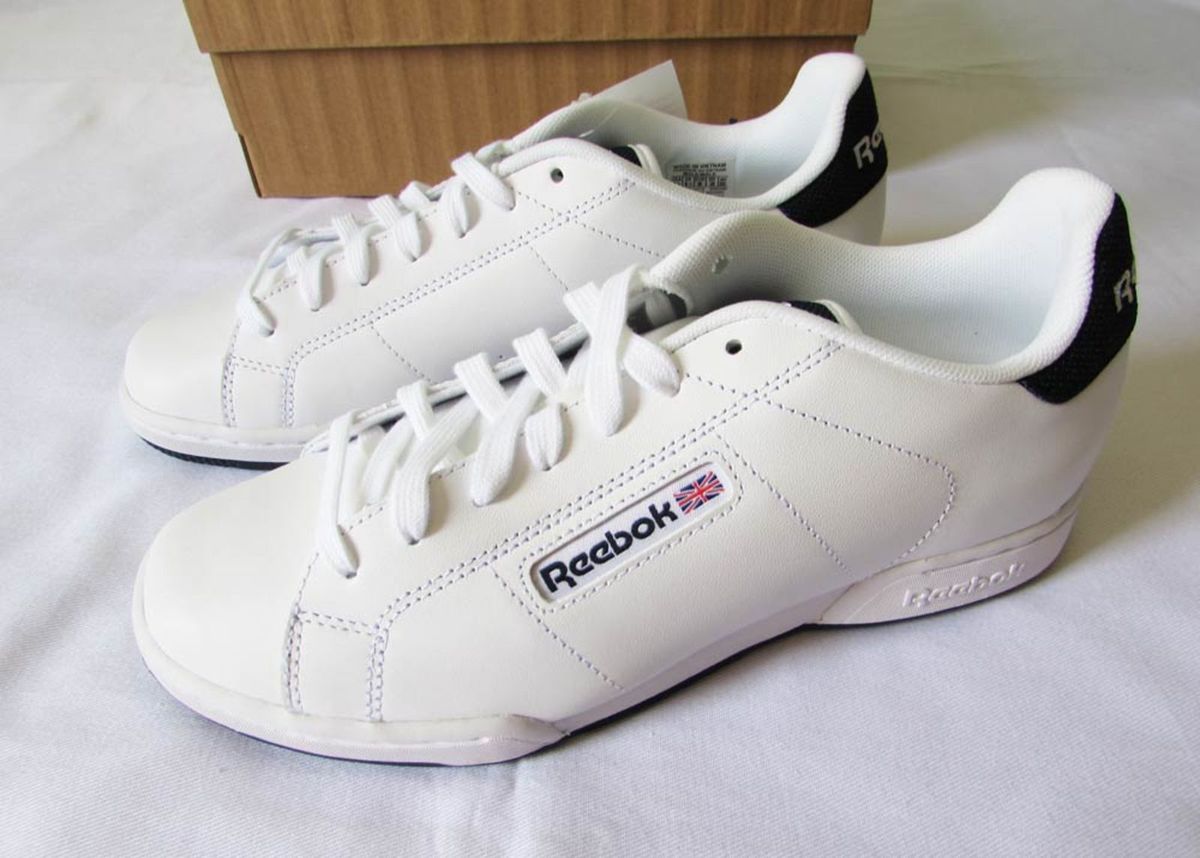 tenis reebok couro branco