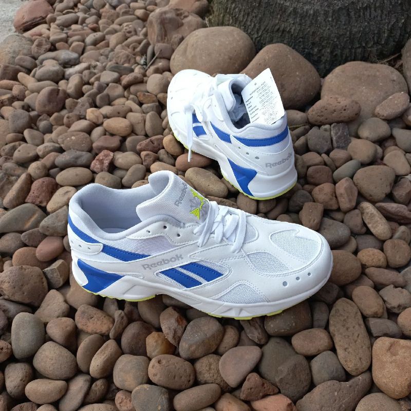 Tenis branco de couro best sale masculino reebok