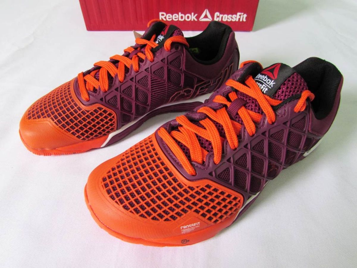 tenis reebok laranja