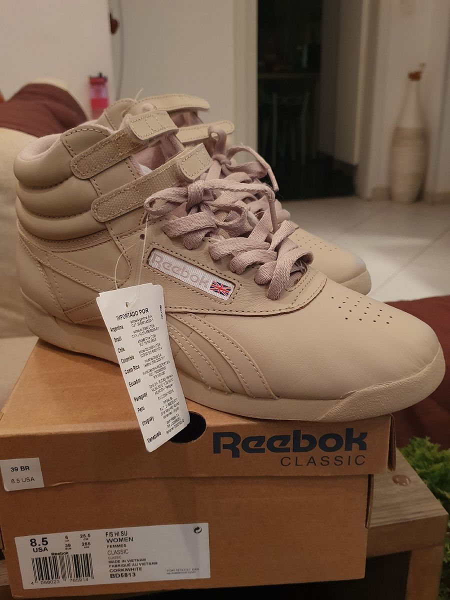 tênis reebok freestyle high feminino