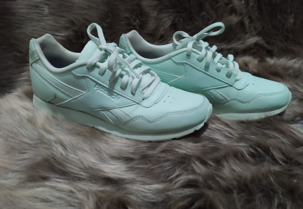 tenis reebok verde agua