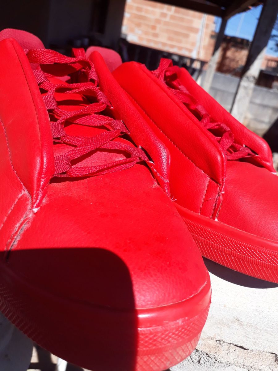 tenis ride vermelho
