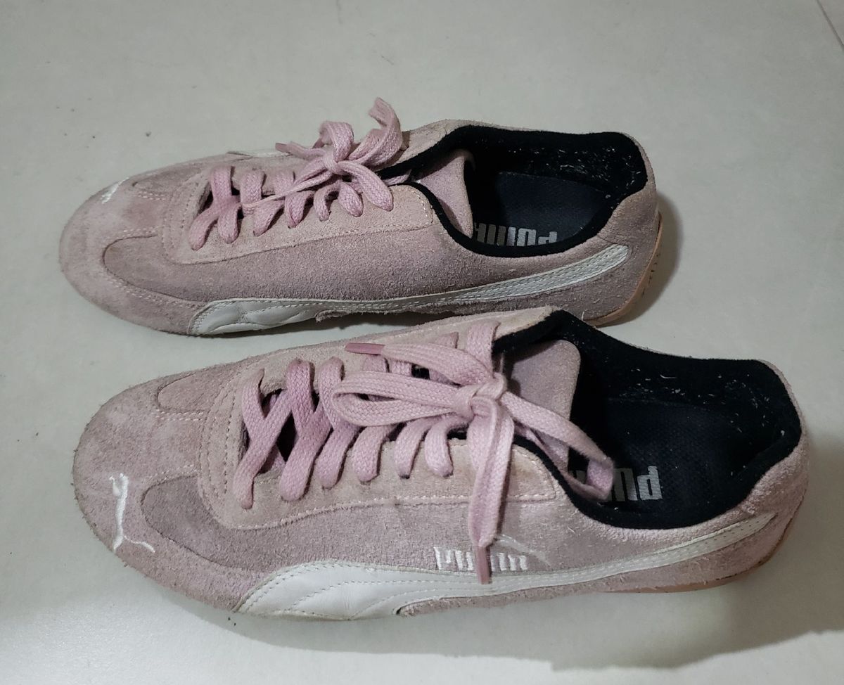 tenis de camurça feminino puma