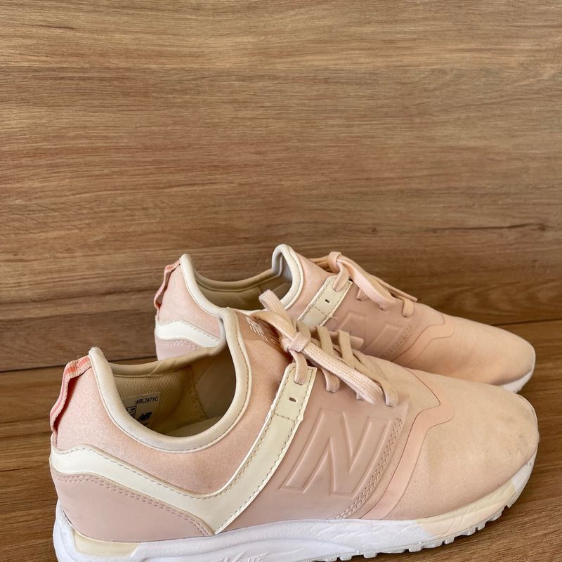 New balance rosa claro sales