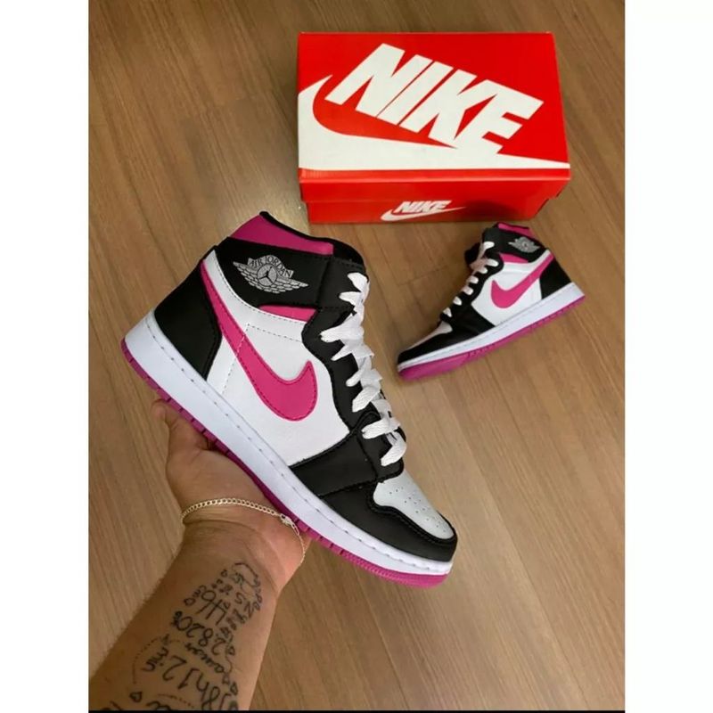 Air jordan hot sale feminino rosa