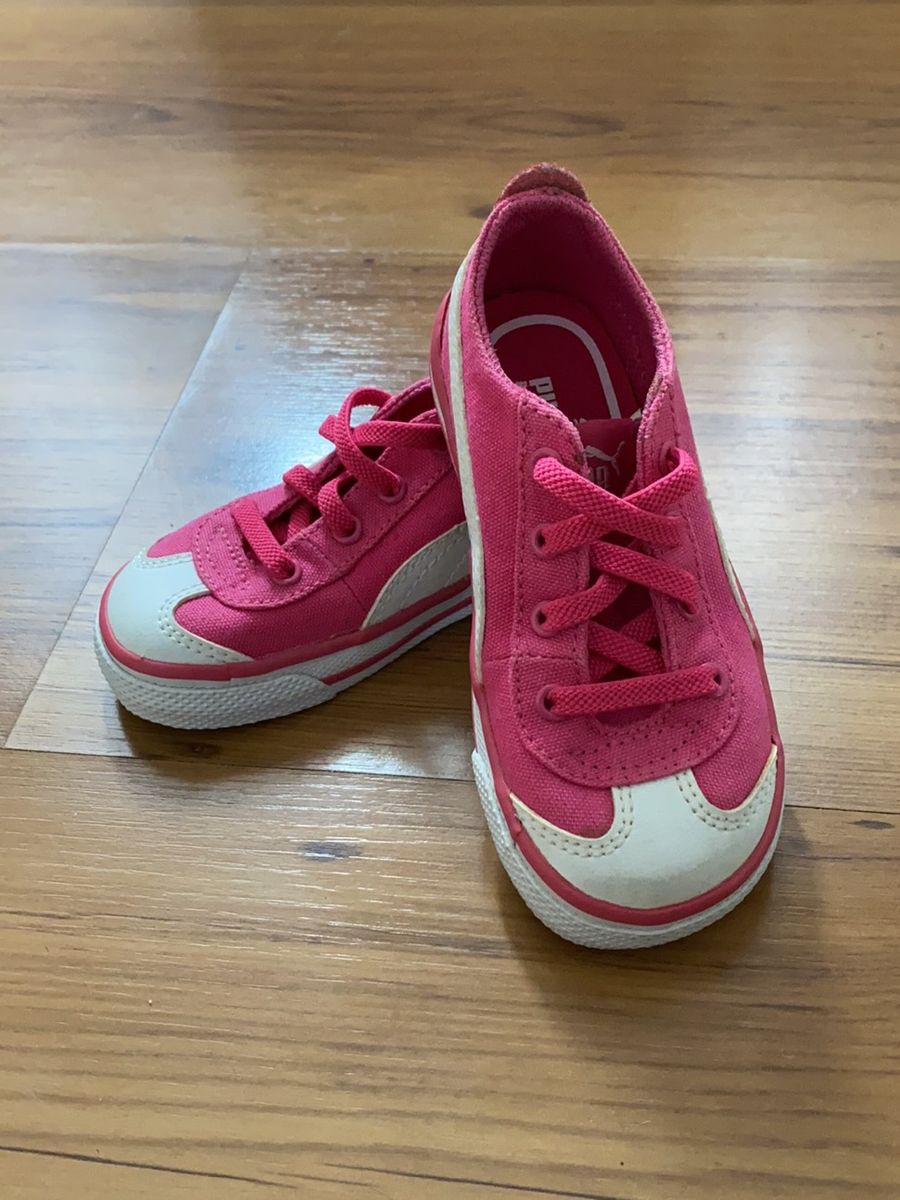 tenis puma rosa bebe