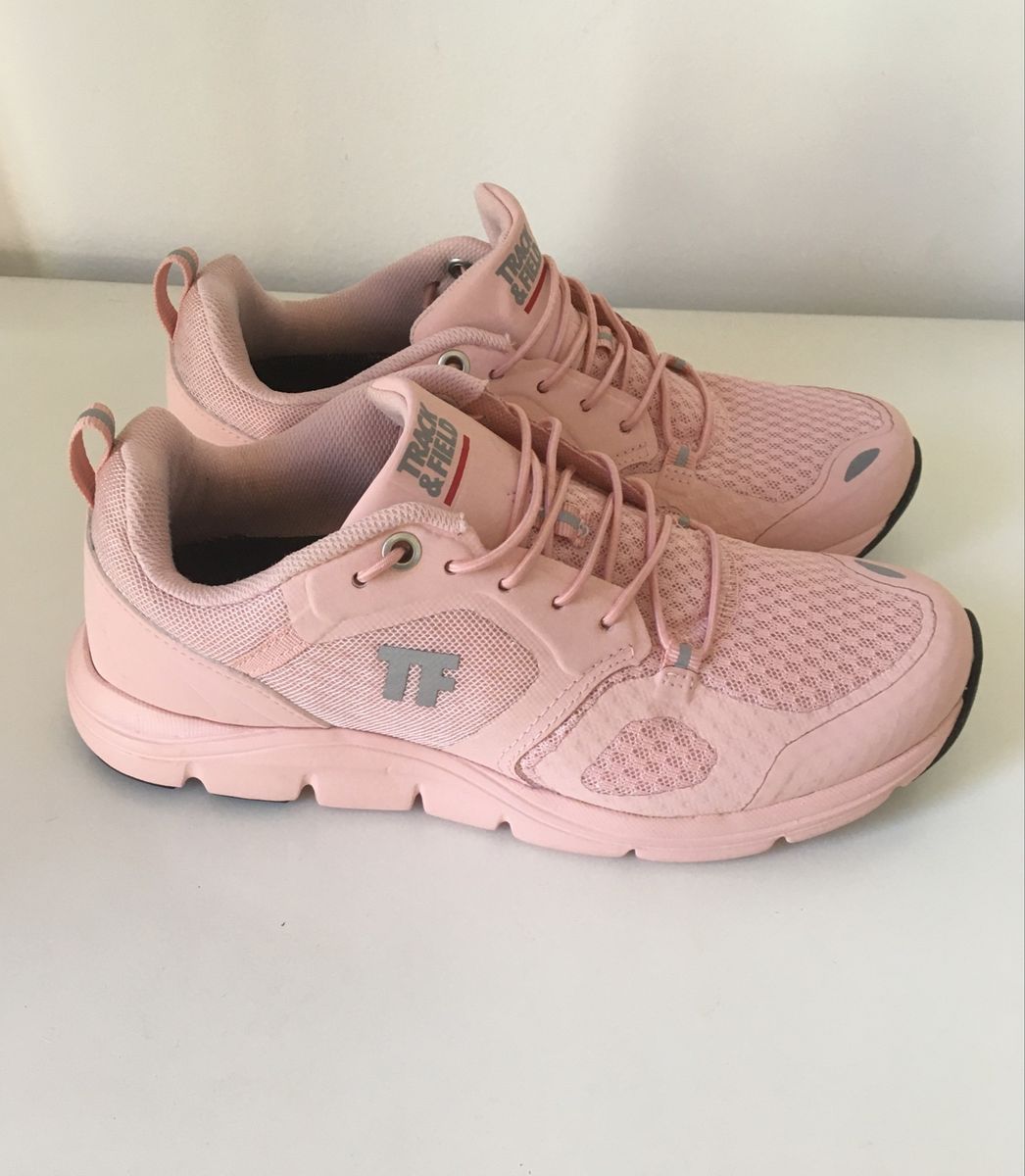 Tenis track cheap field rosa