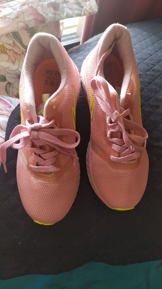 Tenis nesk feminino store rosa