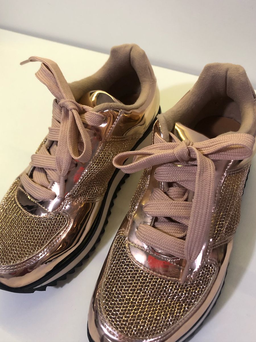 tenis rose gold vizzano