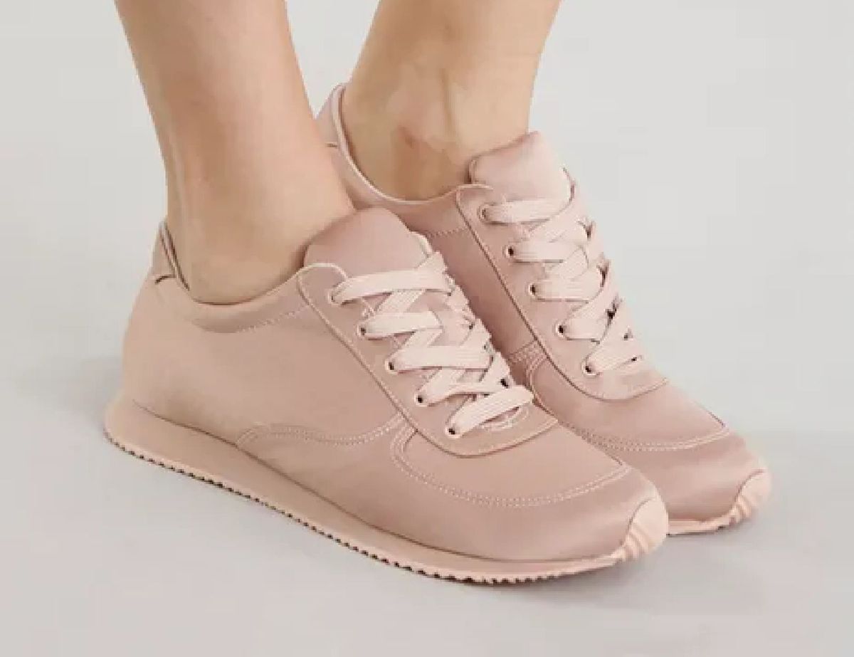 tenis moleca rosê