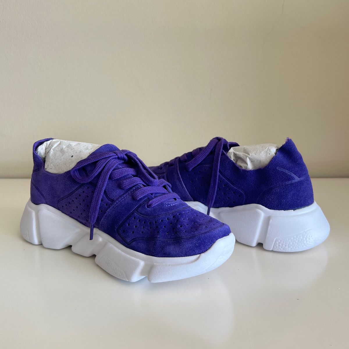 Tênis Roxo - 36 | Tênis Feminino Via Mia Nunca Usado 88826827 | enjoei