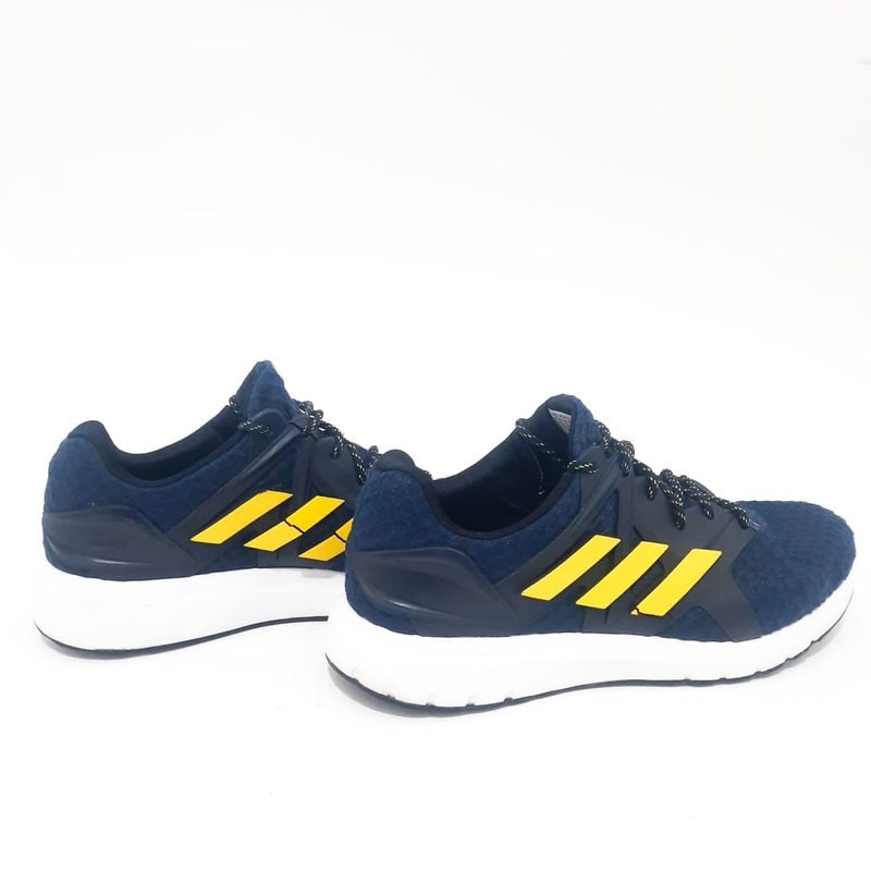 Tenis Running Starlux Adidas 42 Azul e Amarelo Adidas Usado 102163377 enjoei