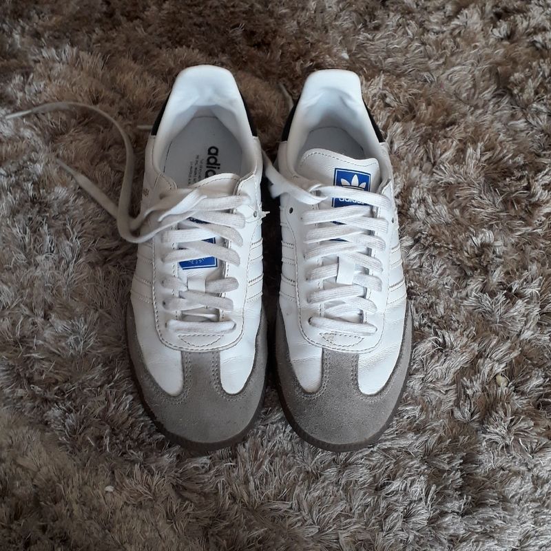 adidas gazelle silver green womens adidas Samba OG 'Cloud White Core Black Gum' Toddler Shoes 5