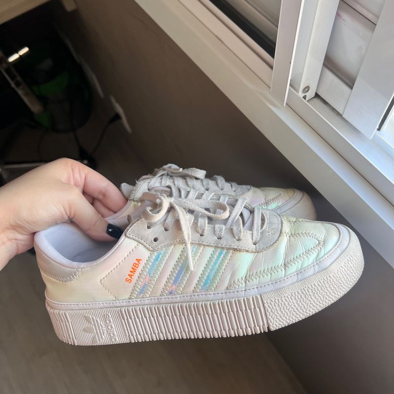 adidas gazelle silver green womens Tnis Adidas Samba Og Feminino  Roger's