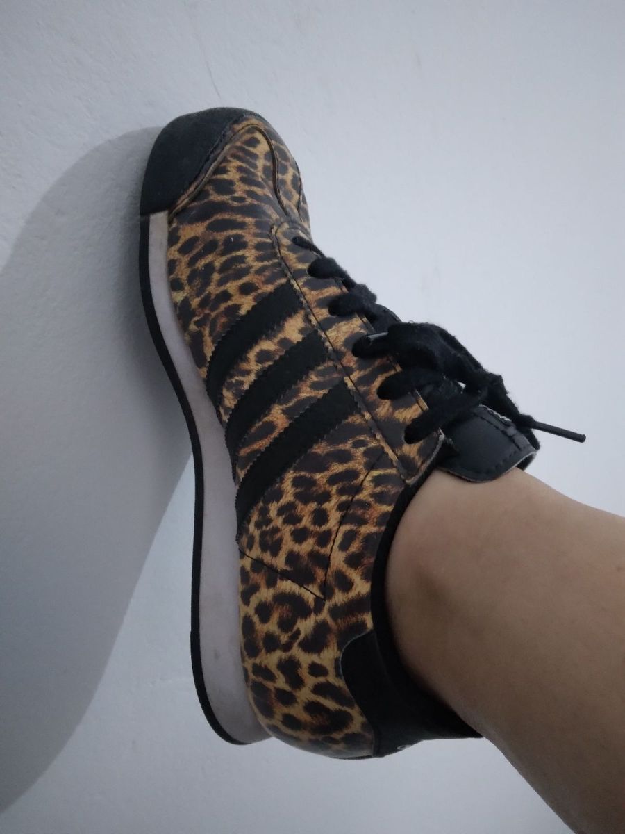 Adidas samoa 2024 leopard print