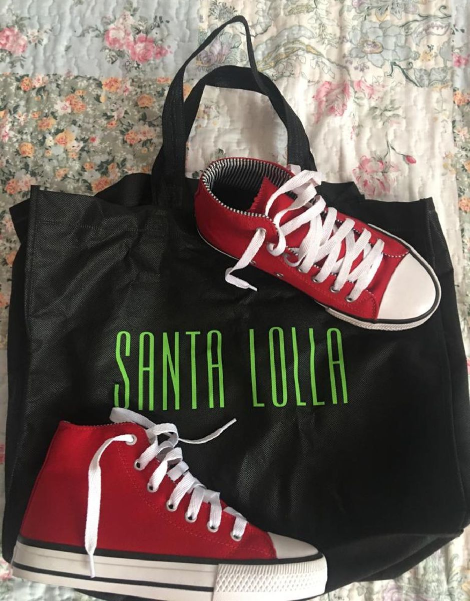 tênis flatform santa lolla