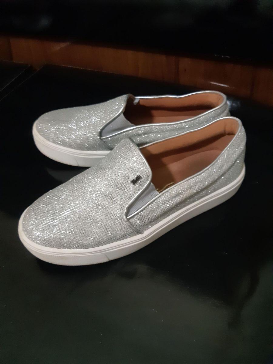 slip on santa lolla prata