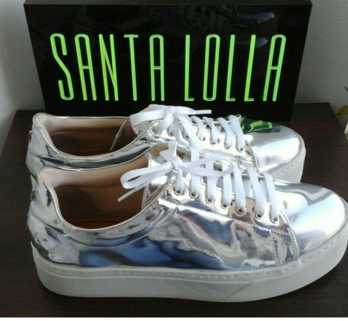 tenis neon santa lolla