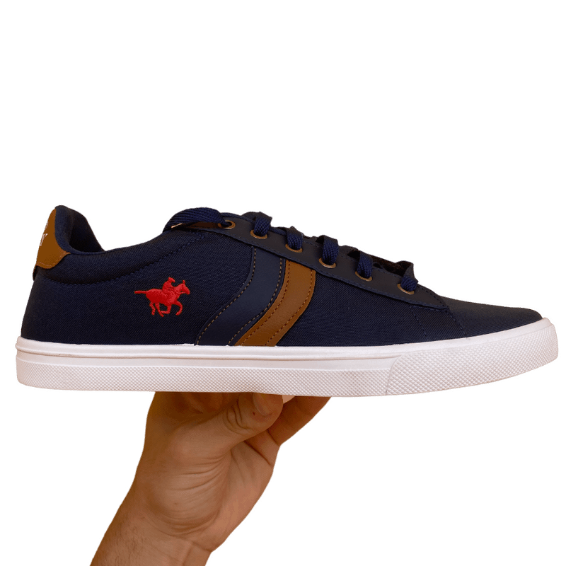 Tenis Sapatenis Polo Energy Azul Escuro Polo Play Nunca Usado