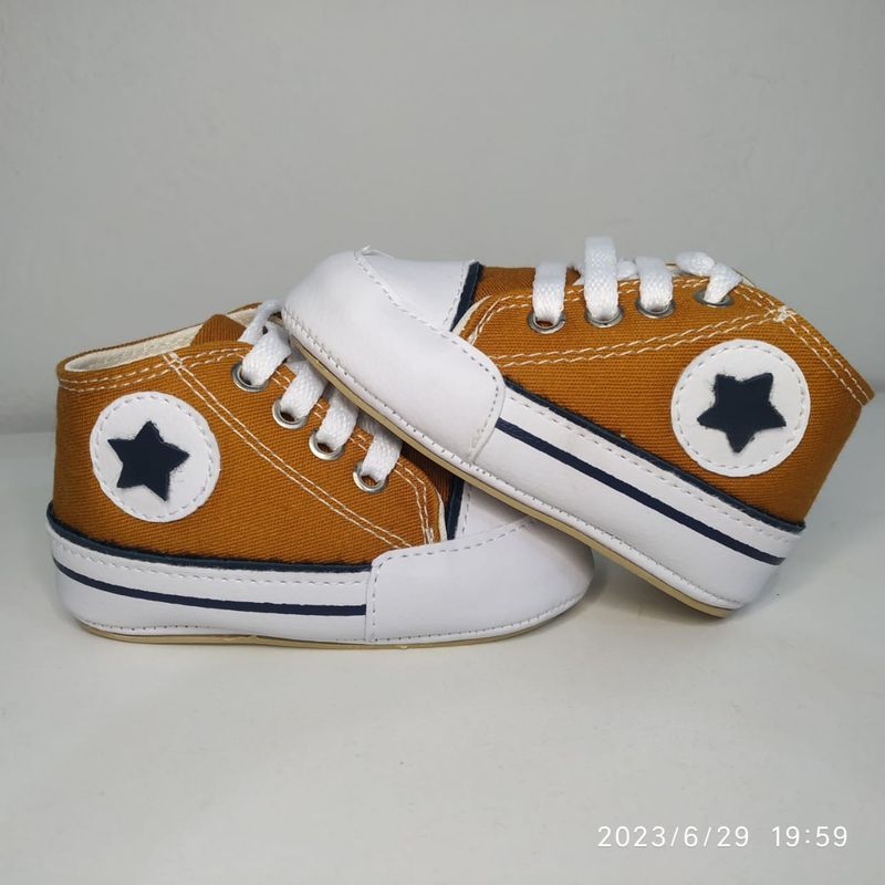 All star best sale marrom infantil