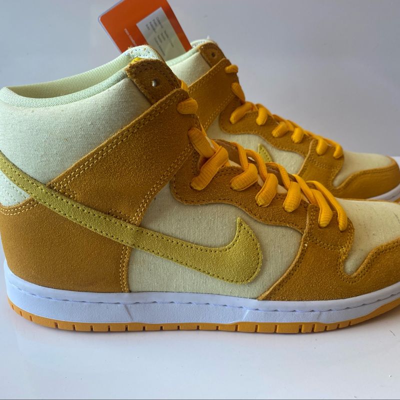 Nike sb cheap dunk high yellow