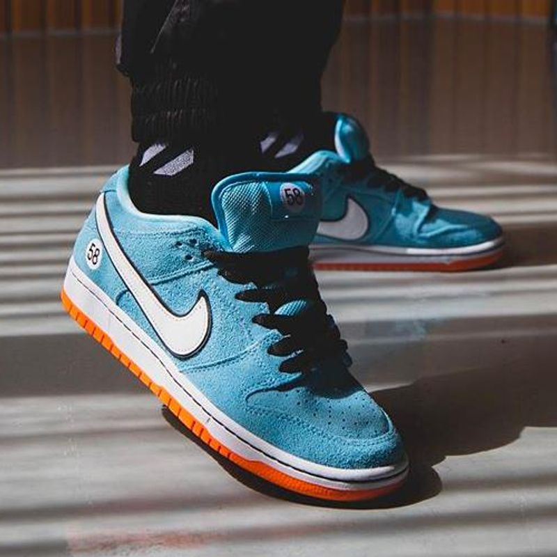 Tênis Sb Dunk Low Club 58 Gulf | Nunca Usado 76760130 | enjoei