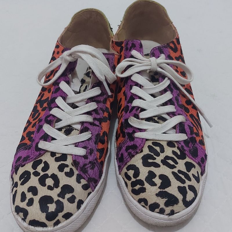 Tenis schutz hot sale animal print colorido