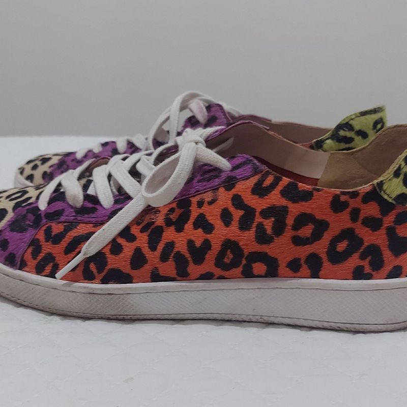 Tenis schutz hot sale animal print colorido