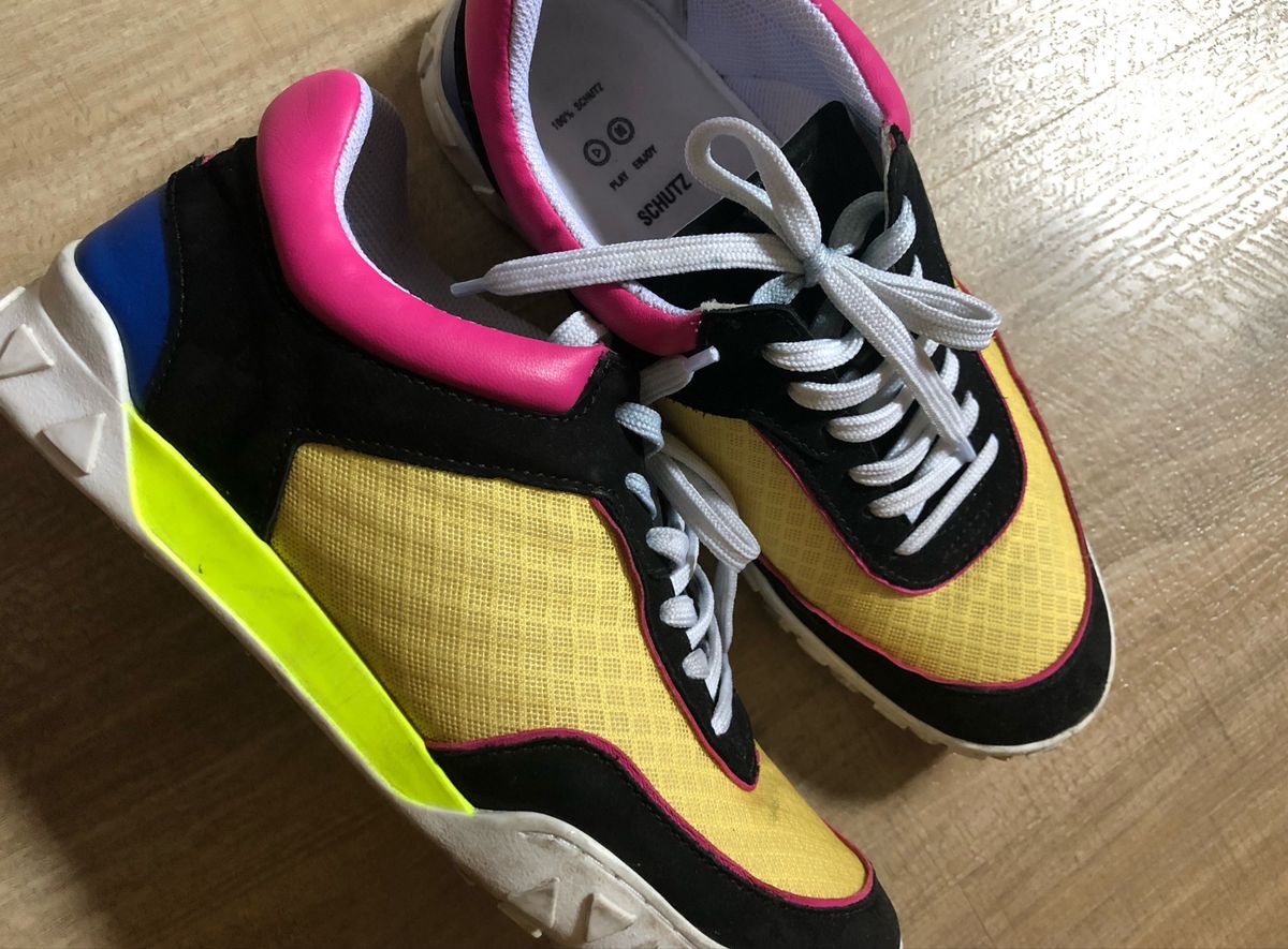 tenis schutz colorido