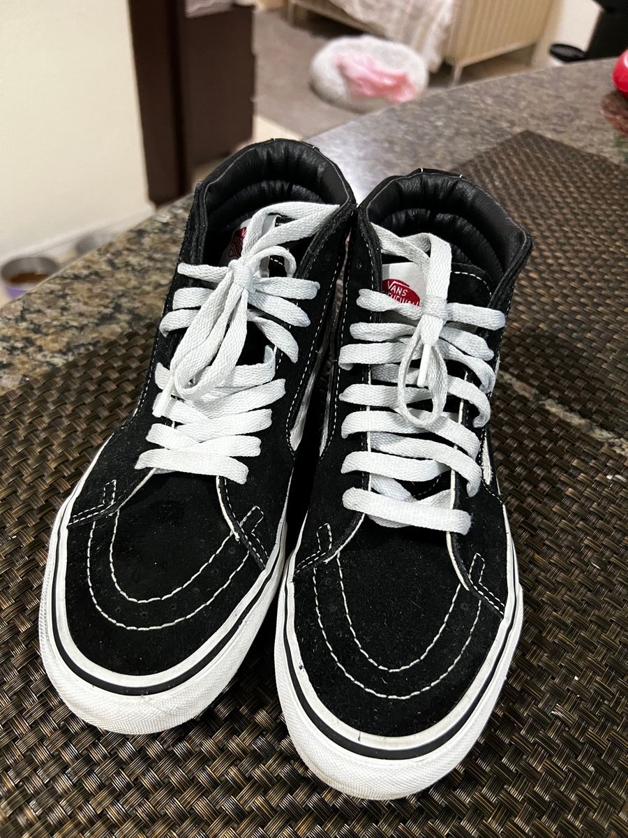 Tênis Sk8-Hi Black Black White